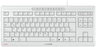 Miniatuurafbeelding van CHERRY STREAM KEYBOARD TKL White Grey