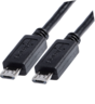 Vista previa de Cable USB 2.0 OTG St-St(microB) 0,2 m