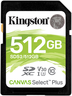 Aperçu de Carte SDXC Kingston Canvas SelectP 512Go
