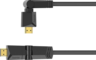 Miniatuurafbeelding van Hama HDMI Cable 90° 1.5m