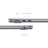 Aperçu de Apple MacBook Air 13 M3 8/256 Go, gris