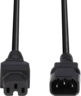 Thumbnail image of Power Cable C14/m - C15/f 2m Black