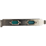Widok produktu StarTech 2 Port PCIe RS232 Adapter Card w pomniejszeniu