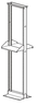 Thumbnail image of APC Fixed Rack Shelf for 2-post Rack