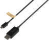 Miniatuurafbeelding van Cable USB Type-C/m - DisplayPort/m 2m