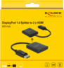 Delock DisplayPort - 2xHDMI MST-Hub Vorschau