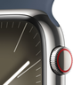 Apple Watch S9 9 LTE 45mm Stahl silber Vorschau