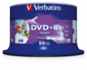 Anteprima di DVD+R 4,7 GB 16x inkjet SP(50) Verbatim