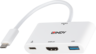Anteprima di Adattatore USB 3.0 Type C Ma-HDMI/USB Fe