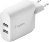 Miniatuurafbeelding van Belkin 24W Dual USB-A Wall Charger
