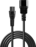 Aperçu de Câble alimentation C14 m.-C5 f. 1 m noir