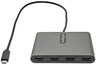 Adapter USB Typ C St - 4xHDMI Bu Vorschau