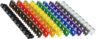 Miniatuurafbeelding van Cable Marker Clips 0-9 Asst Colours 100x