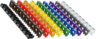 Thumbnail image of Cable Marker Clips 0-9 Asst Colours 100x