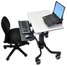 Aperçu de Poste de travail mob. Ergotron TeachWell