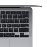 Widok produktu Apple MacBook Air 13 M1 8/256 GB, szary w pomniejszeniu