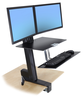 Miniatura obrázku Ergotron WorkFit-S Dual Workstation