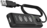Thumbnail image of Hama USB Hub 2.0 4-port + Switch Black