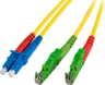 Thumbnail image of FO Duplex Patch Cable E2000-LC 9µ 1m