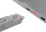 Thumbnail image of USB-A Port Blocker Pink 4-pack + 1 Key