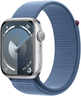 Widok produktu Apple Watch S9 9 LTE 45mm Alu, sreb. w pomniejszeniu
