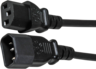 Aperçu de Câble alimentation C13 f.-C14 m. 3m noir