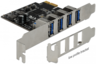 Aperçu de Interface Delock PCIe - 4 x USB 3.0