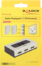 Delock DisplayPort Selector 2:1 Vorschau