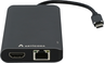 Miniatuurafbeelding van Adapter USB-C - HDMI/DP/RJ45/USB/SD