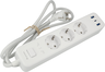 Anteprima di Presa multipla 3x + 3x USB A/C 1,5 m