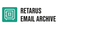 Thumbnail image of retarus Enterprise Email Archive [1000+] data volume, logging of all accesses, messages are stored for the duration of the contract, for a maximum of ten years