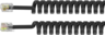 Hörerkabel spiral RJ10-RJ10 1,5m schwarz Vorschau