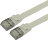 Miniatuurafbeelding van Patch Cable Flat RJ45 U/FTP Cat6a 1m