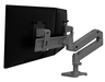 Thumbnail image of Ergotron LX Pro Direct Dual Desk Arm Gry