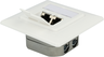 RJ45-Dose UP 2-fach LSA+ Cat6a weiß Vorschau