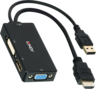 Thumbnail image of LINDY HDMI - DP/DVI-D/VGA Adapter