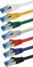 Patchkabel RJ45 S/FTP Cat6a 20 m grau Vorschau