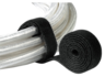 Thumbnail image of Hook-and-Loop Cable Tie Roll 1m Black