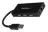 Widok produktu StarTech 3-port. koncen. USB 3.0 + GbE w pomniejszeniu