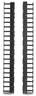 Aperçu de Passage de câbles APC vertical 42U/600mm
