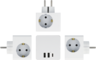 Thumbnail image of Multi Socket Cube 3-way + 3x USB