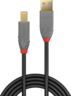 Miniatuurafbeelding van Cable USB 3.0 A/m-B/m 1m Black