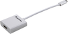 Miniatuurafbeelding van Adapter USB type C st- HDMI bus wit 0,1m