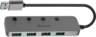 LINDY 4 portos USB 3.0 hub kapcsolókkal előnézet