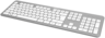 Hama KW-700 Tastatur silber/weiß Vorschau