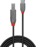 Miniatuurafbeelding van LINDY USB-C - B Cable 1m