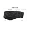 Thumbnail image of Adesso AKB-160UB Wired Ergo Keyboard