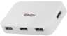 LINDY USB Hub 3.0 Basic 4-Port weiß Vorschau