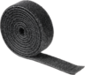 Miniatuurafbeelding van Hook-and-Loop Cable Tie Roll 1m Black