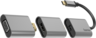 Miniatuurafbeelding van Adapter USB-C/m - MiDP+HDMI+VGA/f